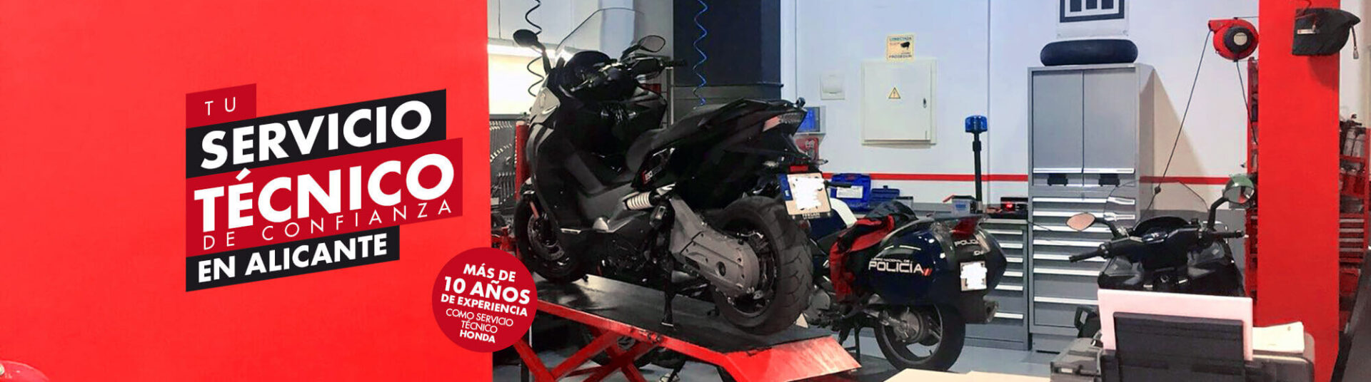 Servicio Técnico para motos en Alicante
